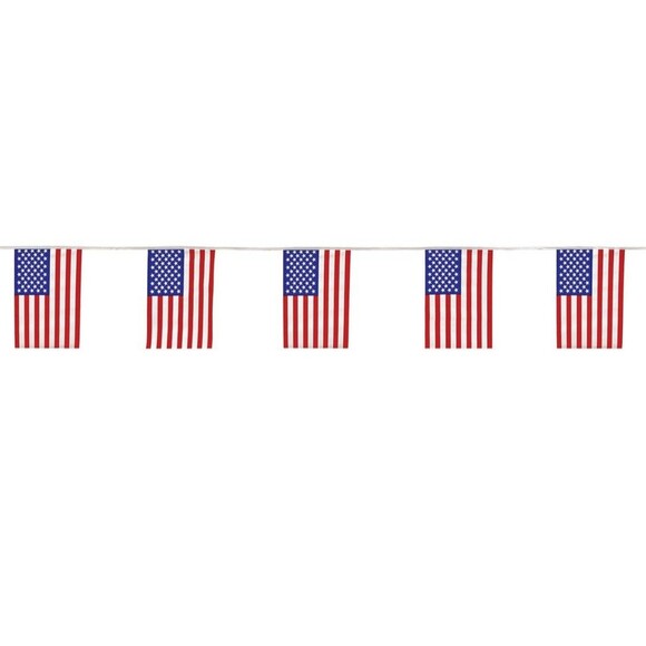 Beistle Outdoor American Flag Banner - Patriotic | Party Supply | Decoration - Picture 2 of 5